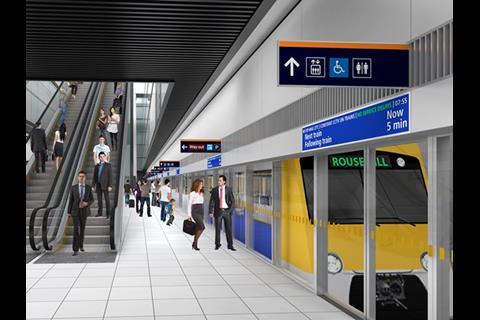 The 23 km North West Rail Link will run from Chatswood to Cudgegong Road.